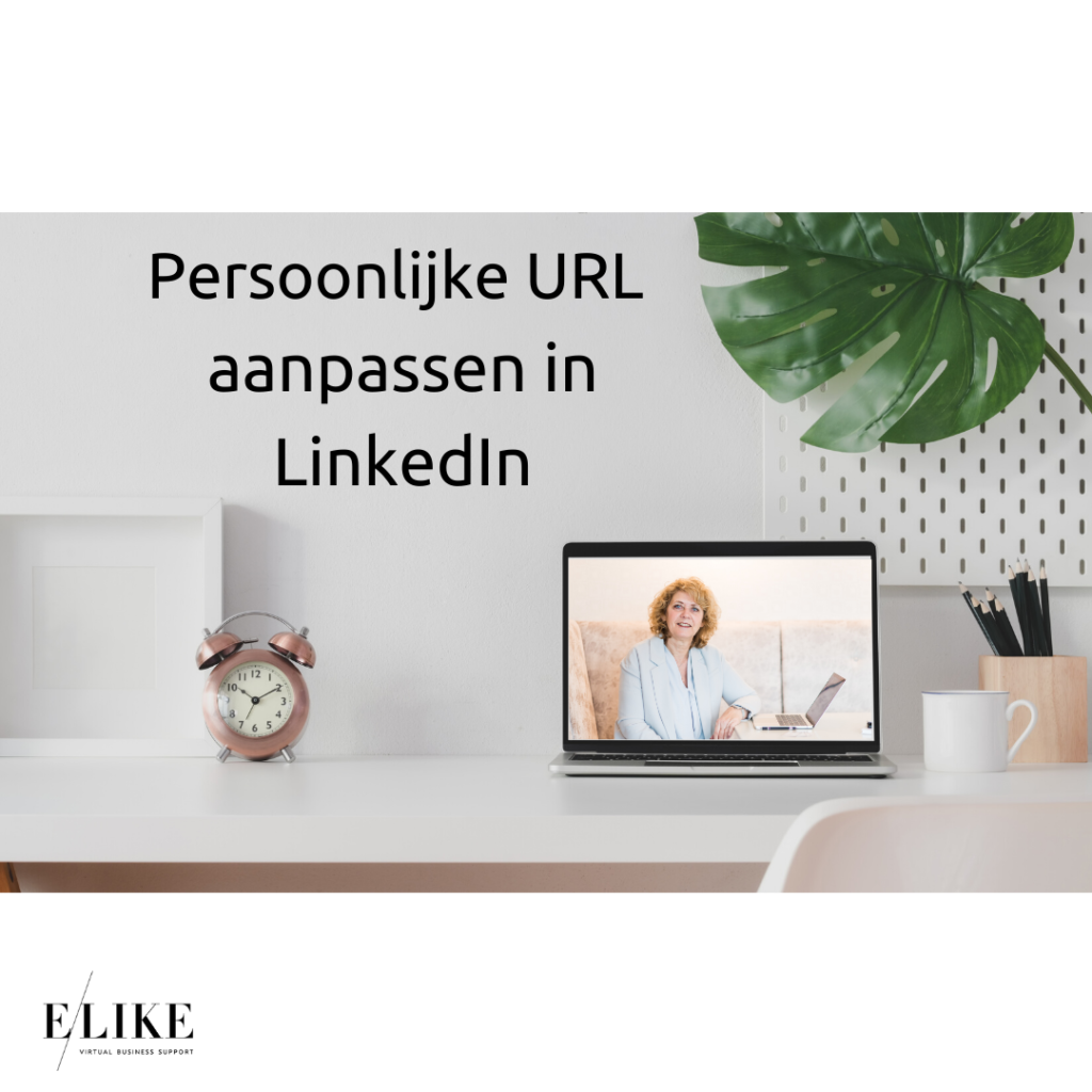 Persoonlijke URL aanpassen in LinkedIn