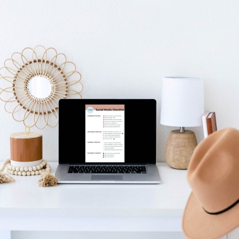 blog social media checklist