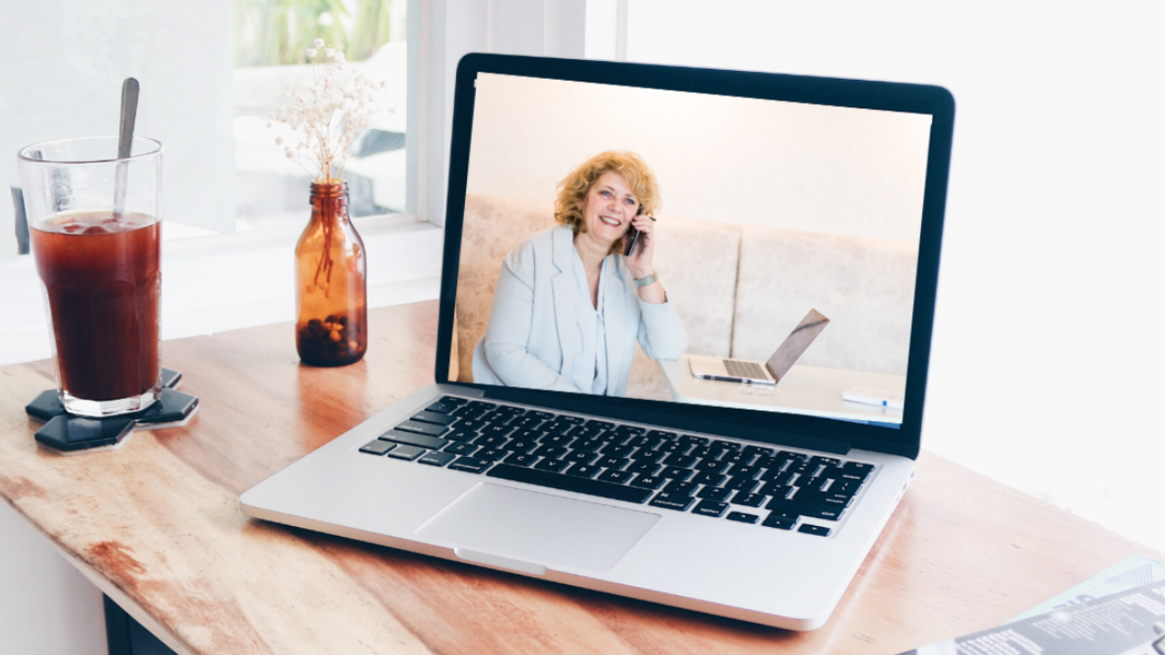 E-like VA online zichtbaarheid op laptop